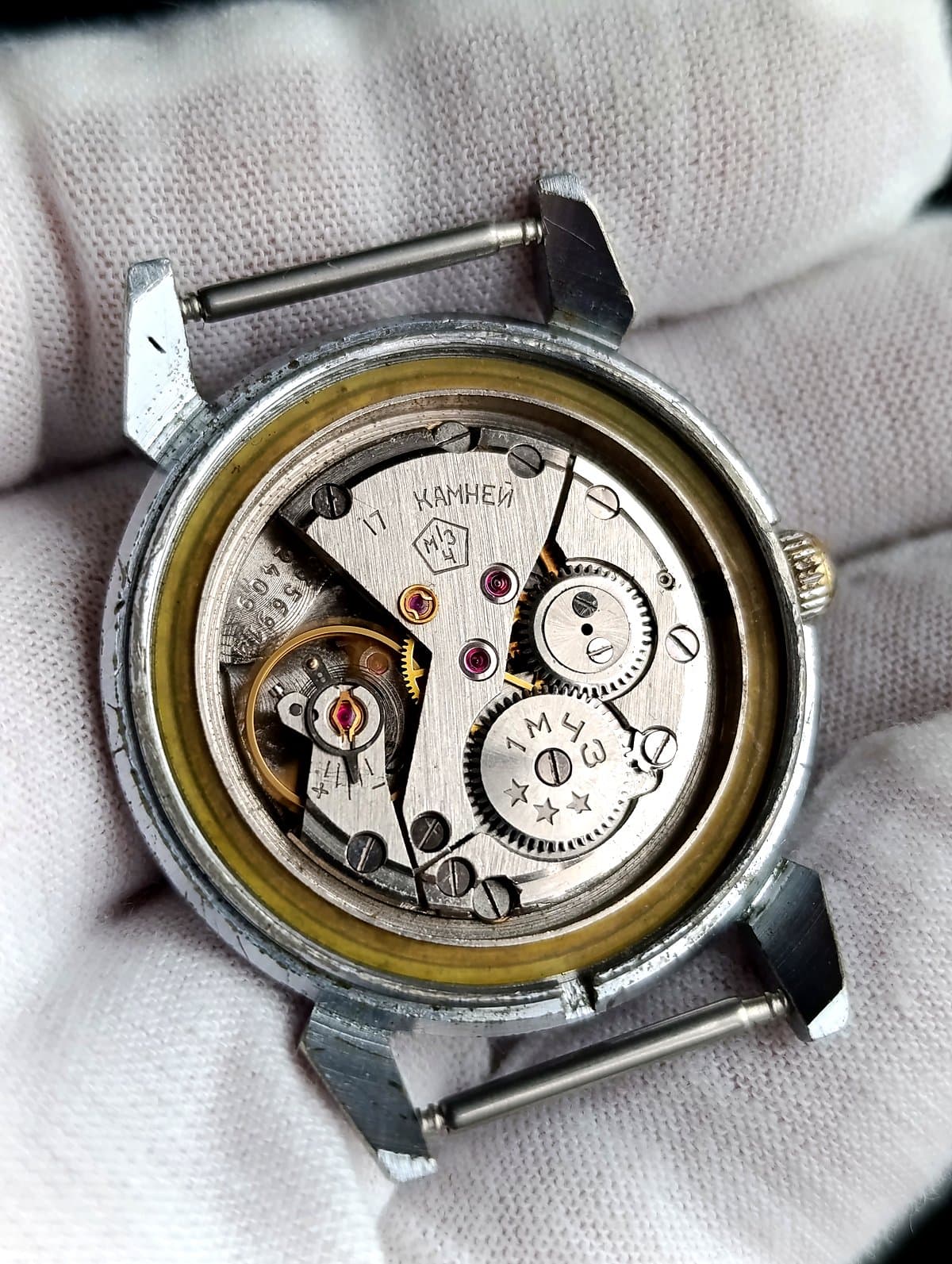 Kirovskie USSR Watch 1960s Hand-Wound Caliber 2409 – thumbnail 2