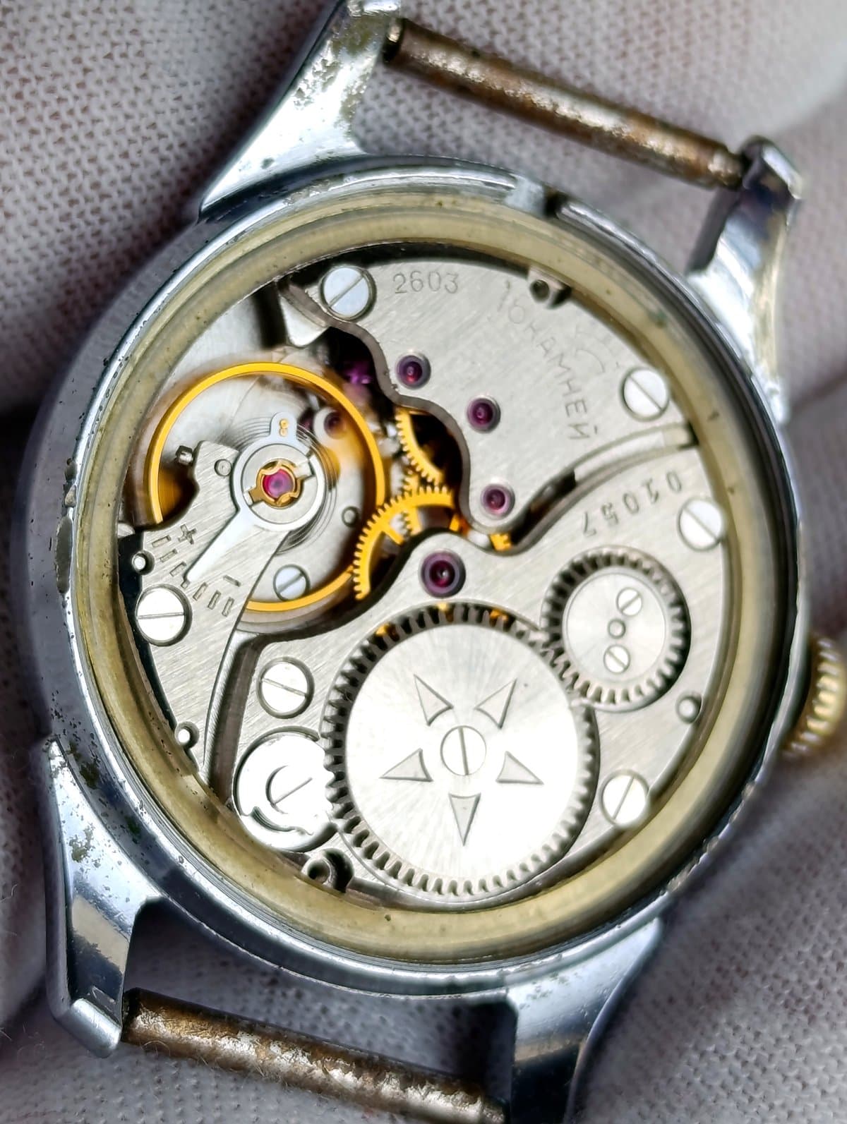 Vintage Soviet Watch Svet Cal. 2603 16 Jewels Cream Dial USSR Serviced 2026 – thumbnail 2