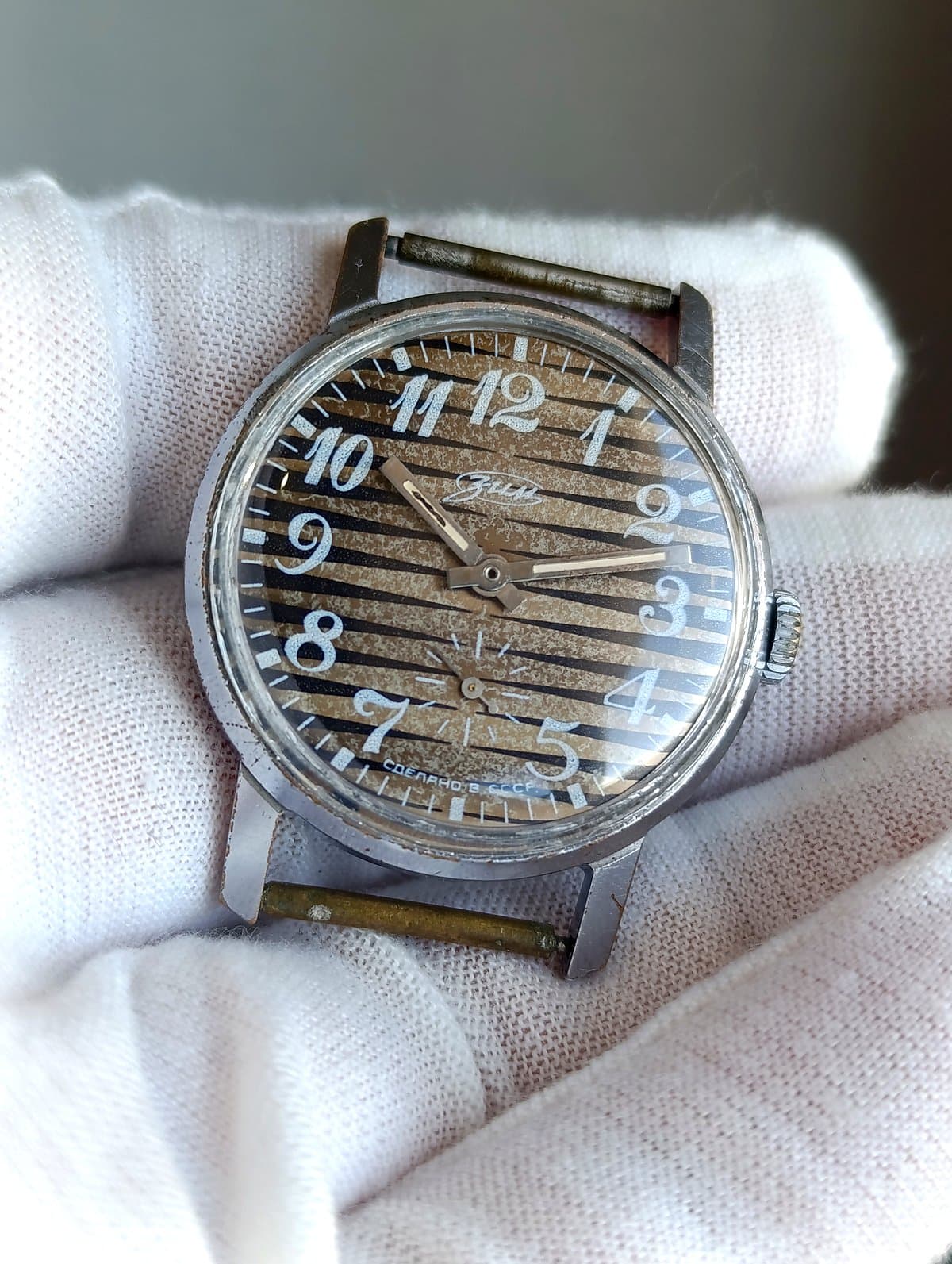 Vintage ZIM Soviet Mechanical Watch Cal. 2602 USSR 1980s Classic Men's Watch – thumbnail 3