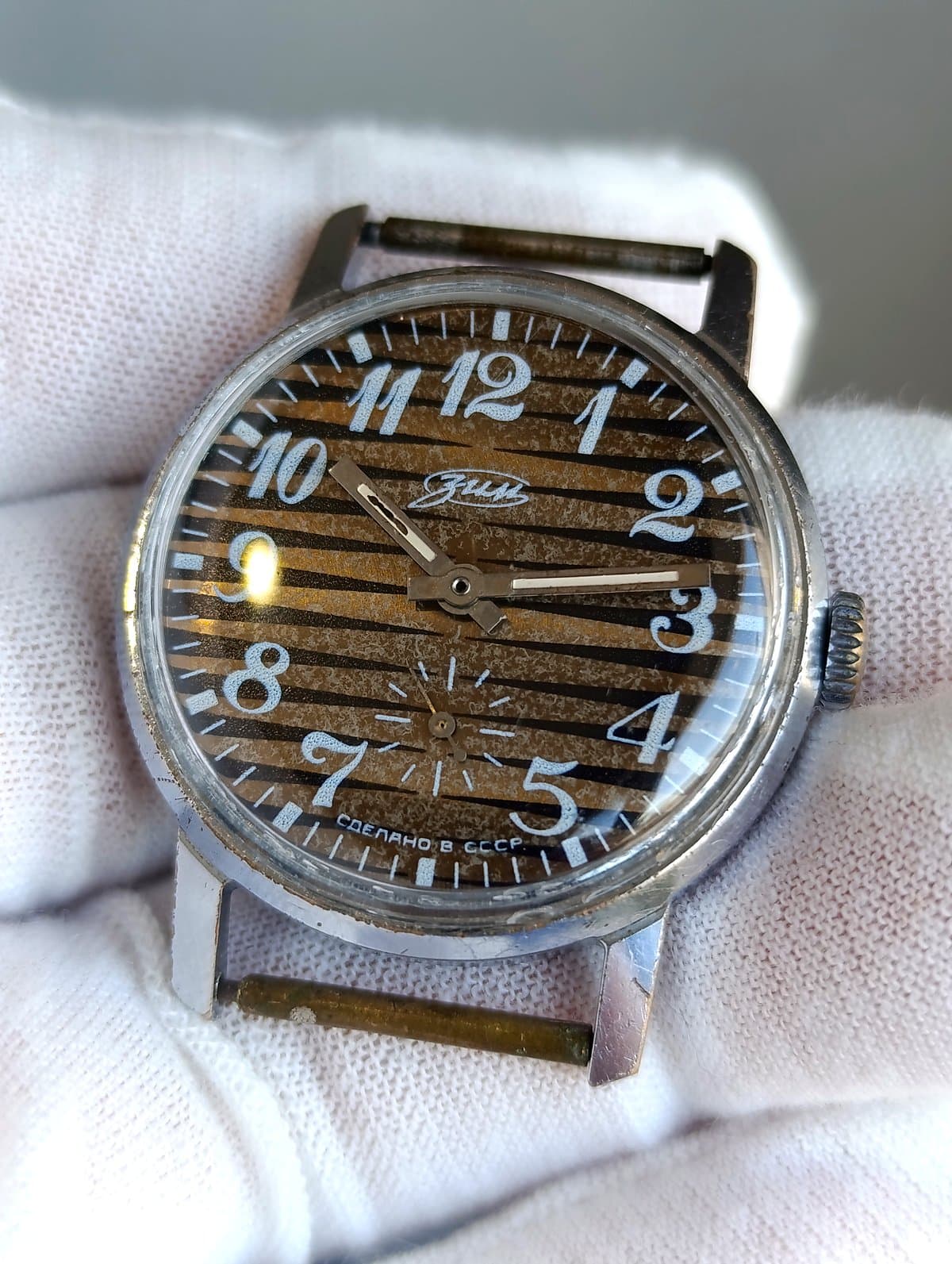 Vintage ZIM Soviet Mechanical Watch Cal. 2602 USSR 1980s Classic Men's Watch – thumbnail 7