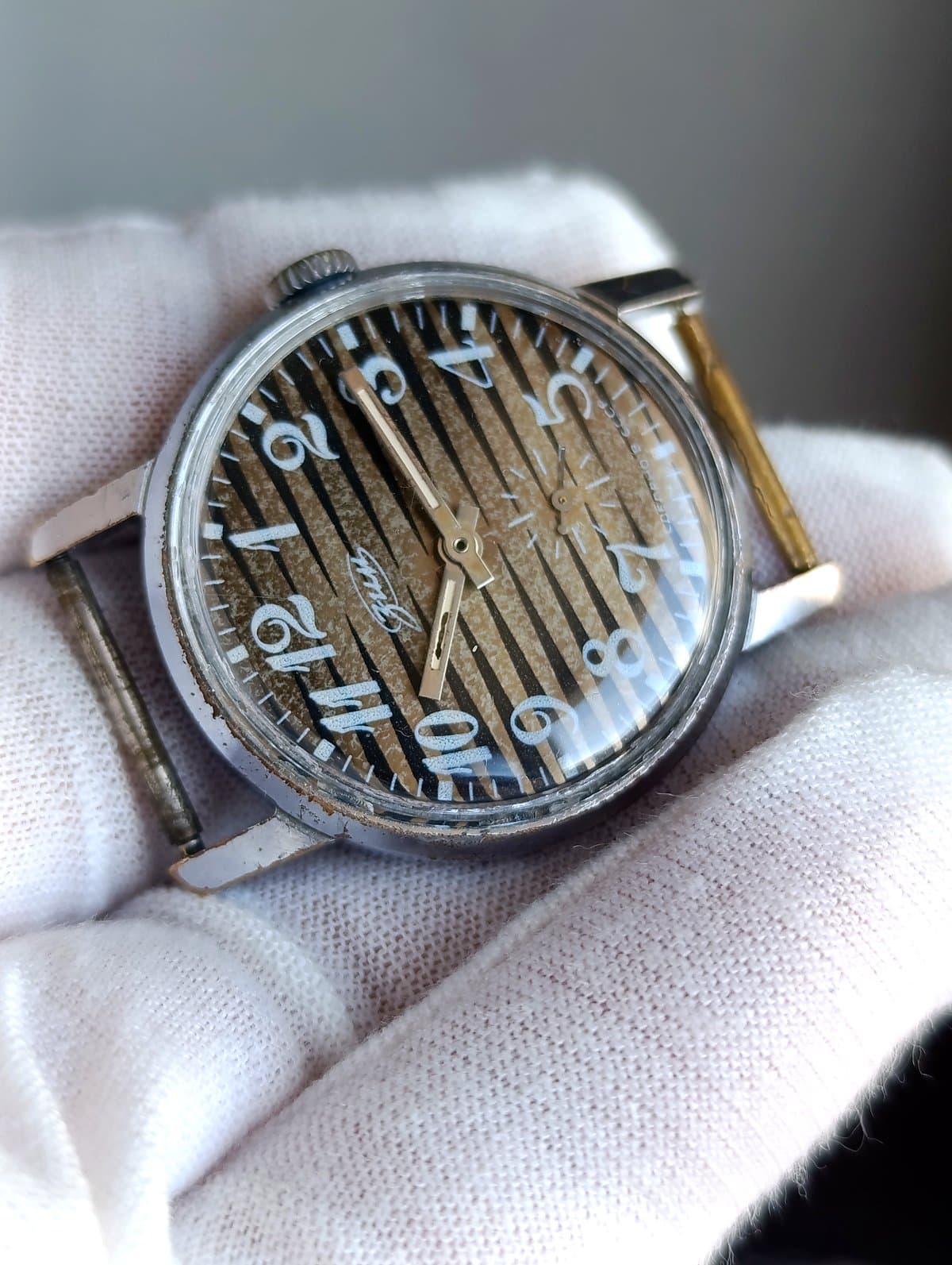 Vintage ZIM Soviet Mechanical Watch Cal. 2602 USSR 1980s Classic Men's Watch – thumbnail 8