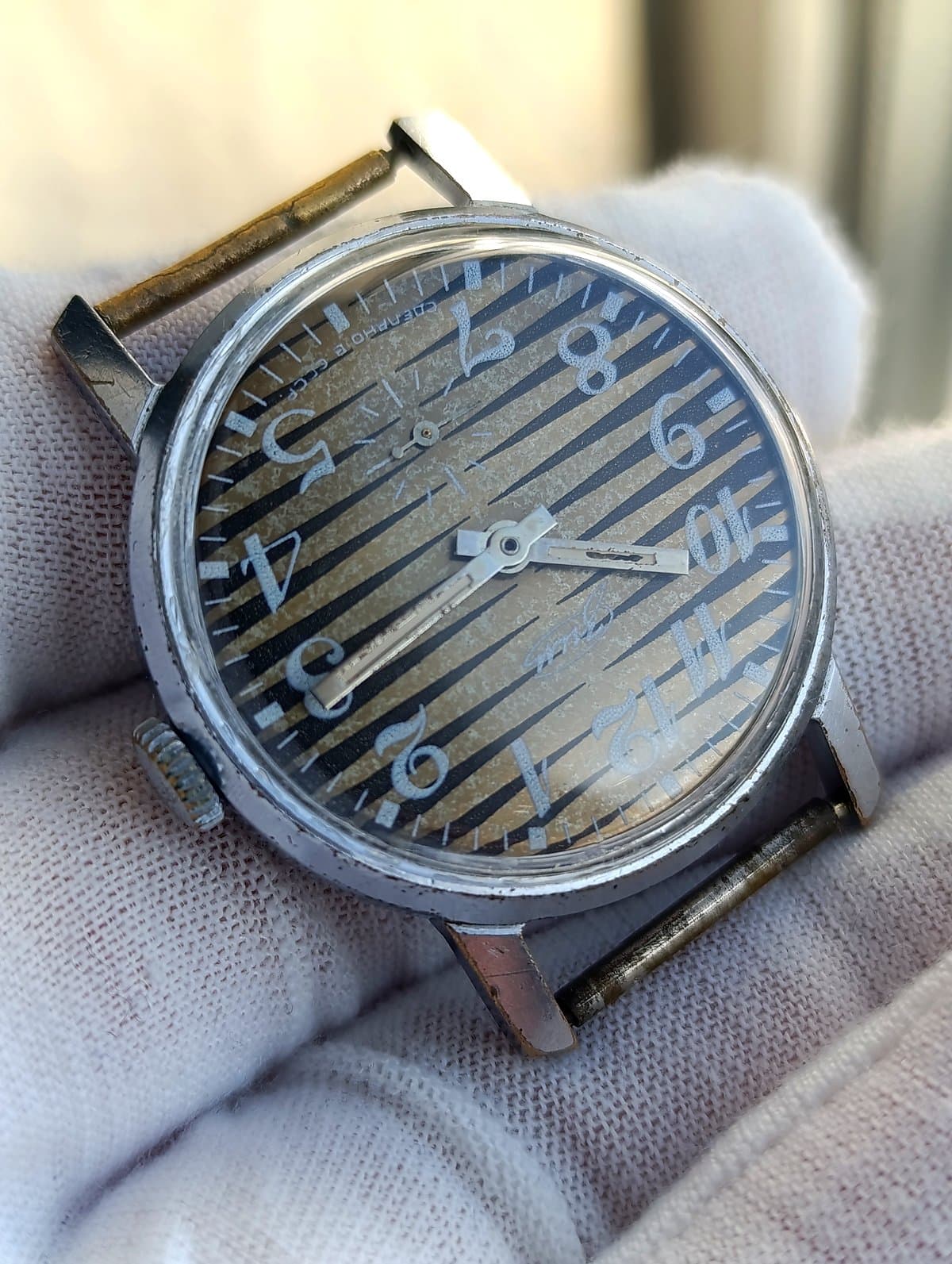 Vintage ZIM Soviet Mechanical Watch Cal. 2602 USSR 1980s Classic Men's Watch – thumbnail 9