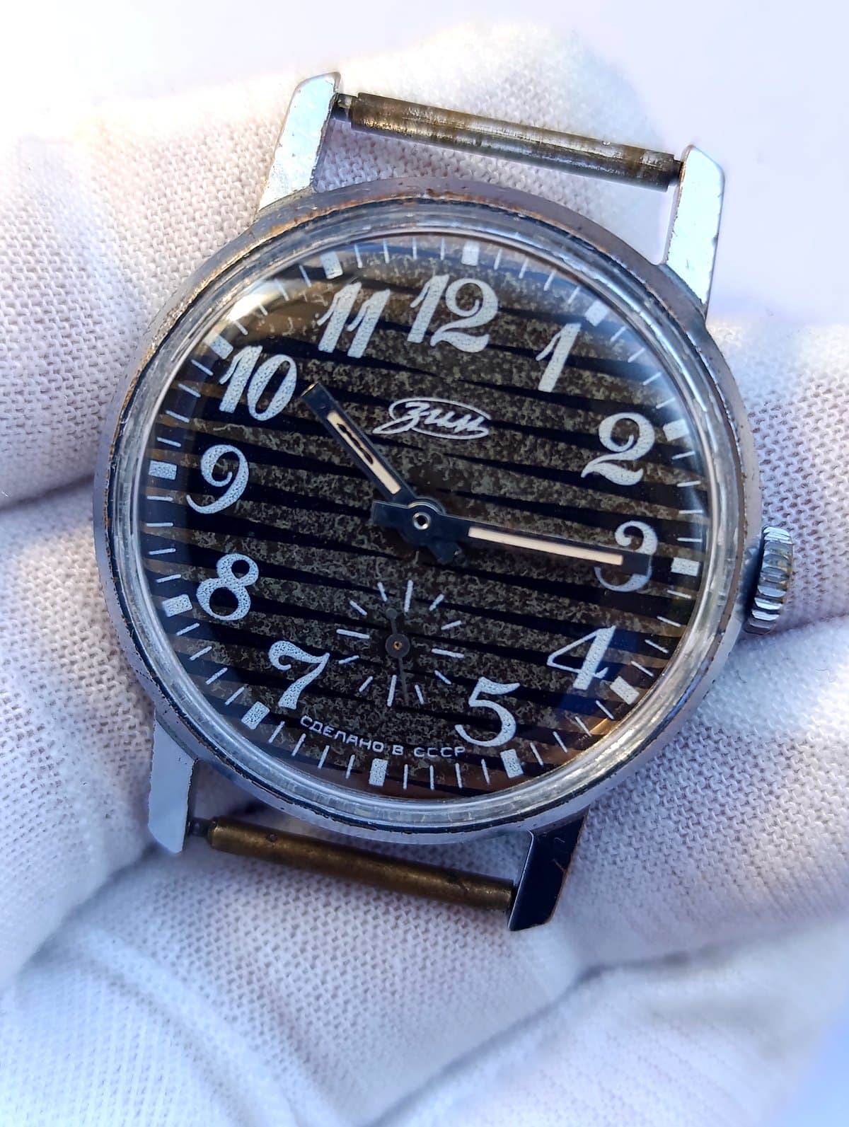Vintage ZIM Soviet Mechanical Watch Cal. 2602 USSR 1980s Classic Men's Watch – thumbnail 10