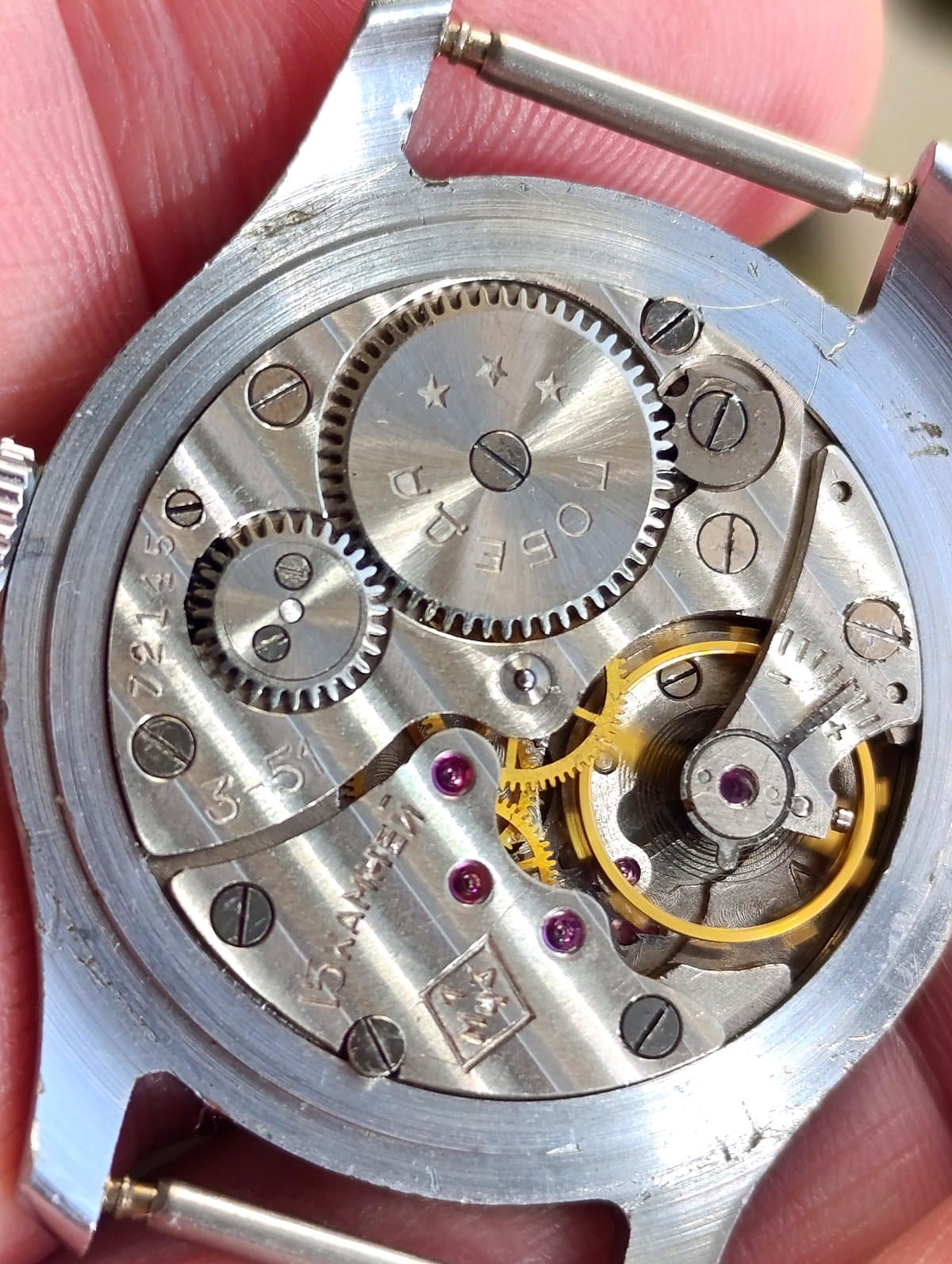 Vintage Pobeda Watch Cal 2602 Model ЧН-802К 15 Jewels First Moscow Watch Factory – thumbnail 9