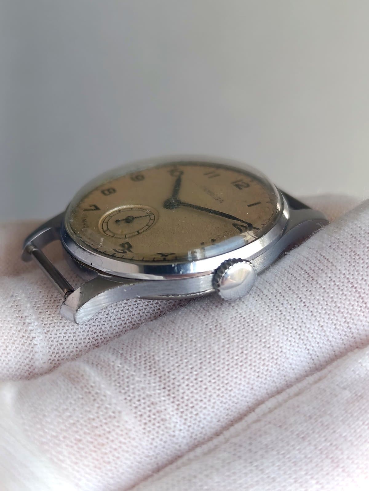 Vintage Pobeda Watch Cal 2602 Model ЧН-802К 15 Jewels First Moscow Watch Factory – thumbnail 6