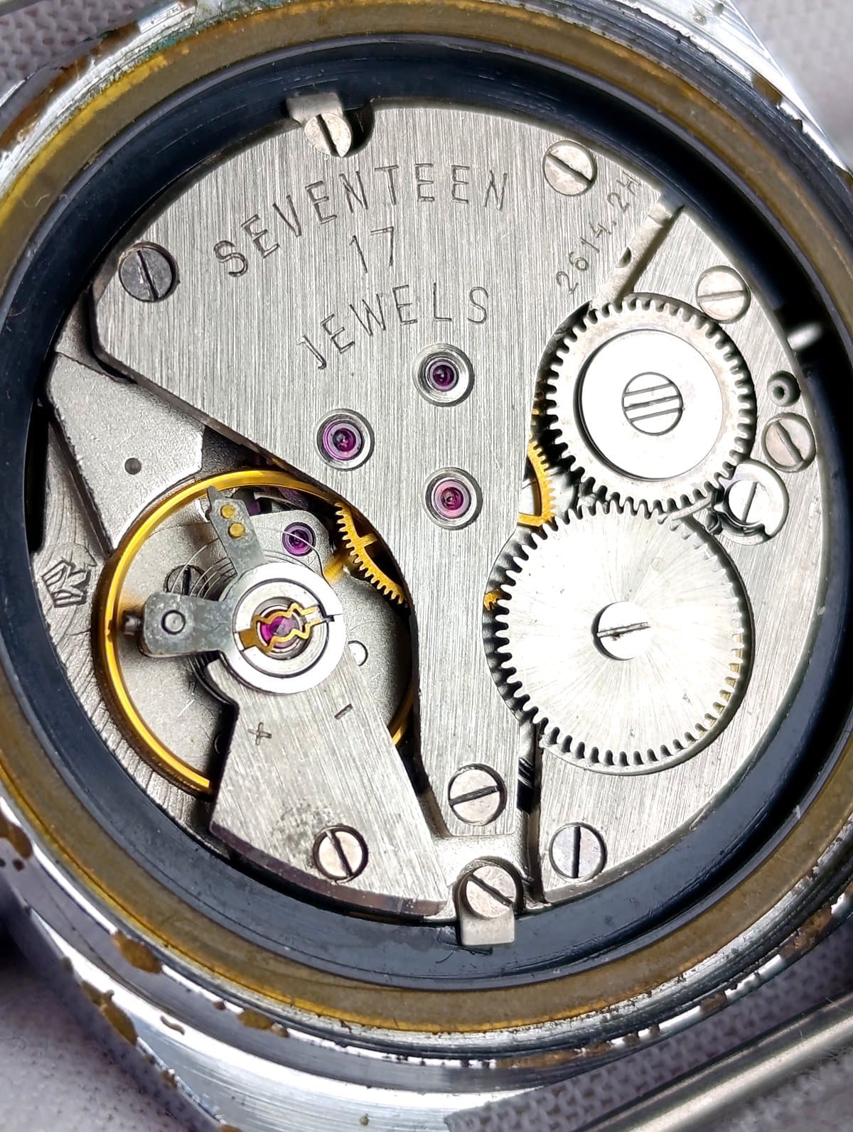 Vintage Soviet Poljot Watch 2614.2H 17 Jewels WWII Victory 1945-1985 USSR – thumbnail 2