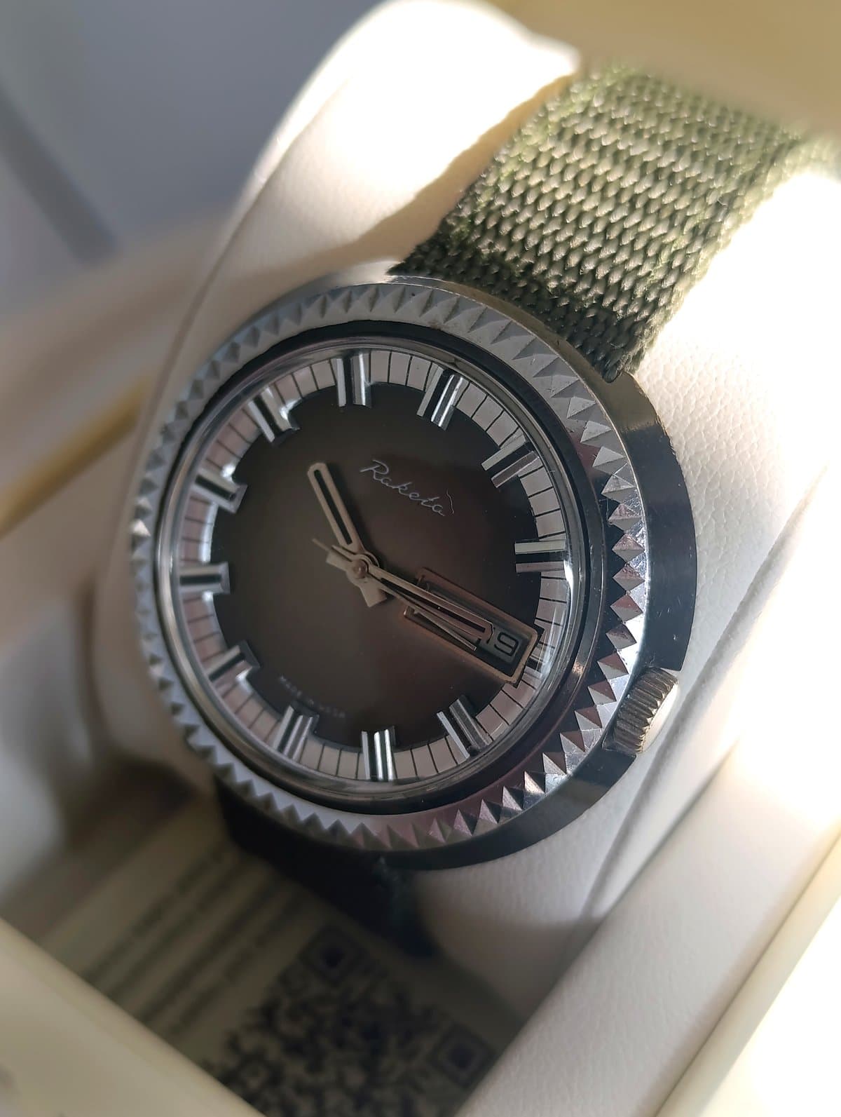 Raketa UFO 1980s USSR Watch Mechanical 2628H Day Date Vintage Rare – thumbnail 12