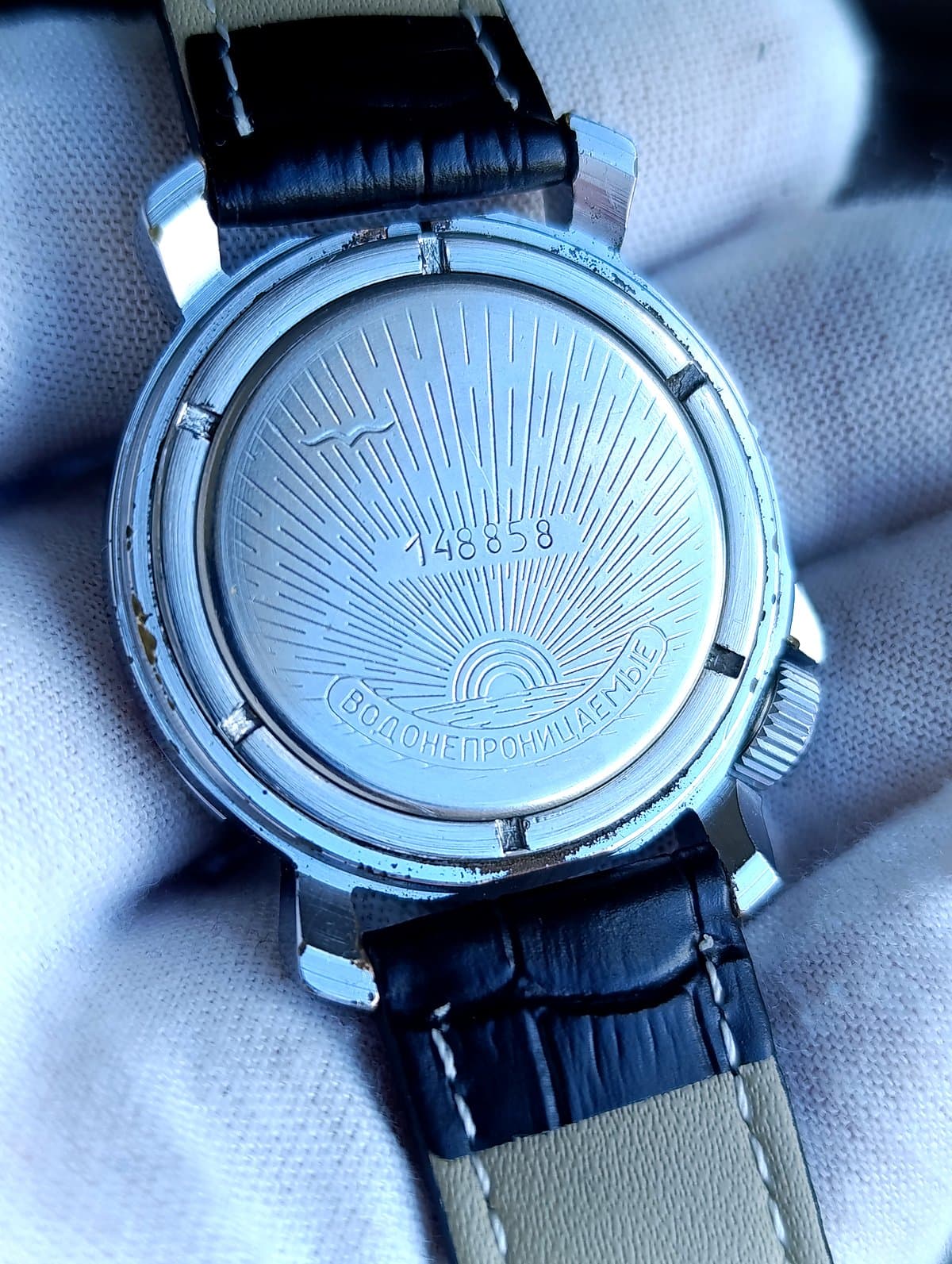 Vintage Vostok Kadet Amphibia 1980s USSR Mechanical Watch Cal. 2409A Dolphin  – thumbnail 9