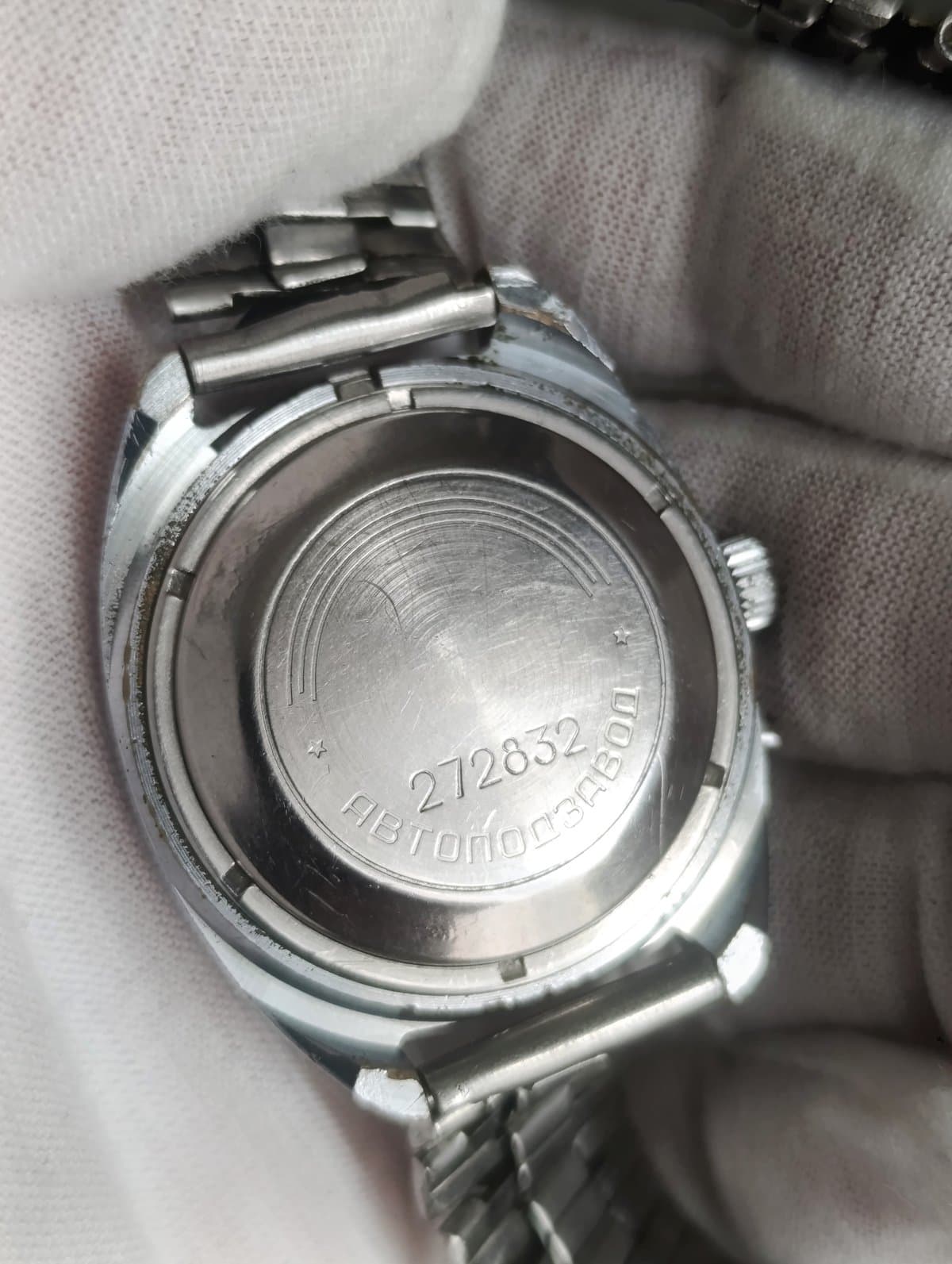 Vintage Slava Automatic Watch 2427 27 Jewels Soviet USSR Day Date – thumbnail 3