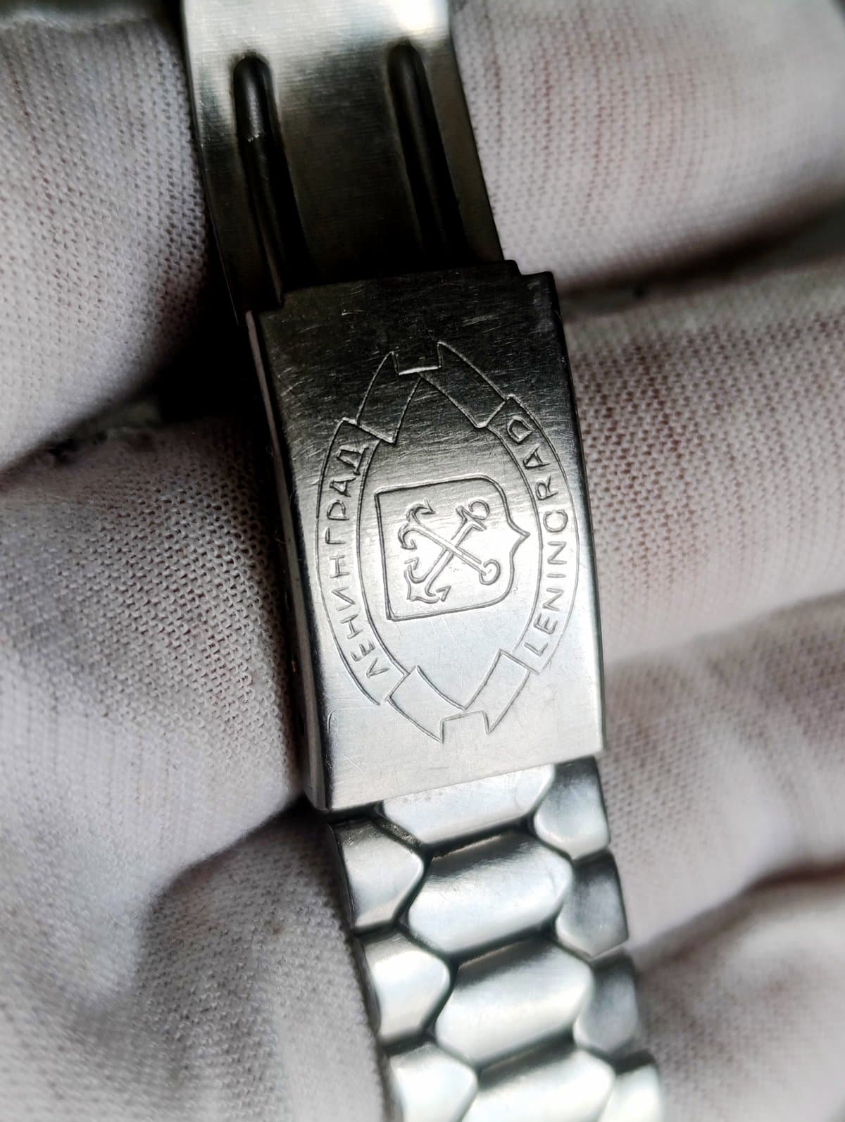 Vintage Slava Automatic Watch 2427 27 Jewels Soviet USSR Day Date – thumbnail 8