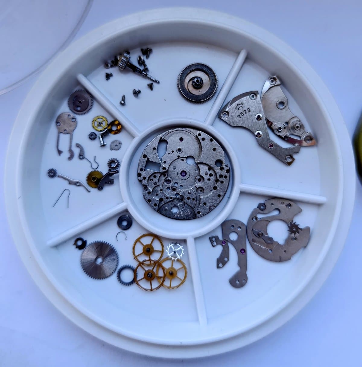 Vintage Raketa Star Wars USSR Watch 2628 Pearl Silver Dial Soviet Watch – thumbnail 11