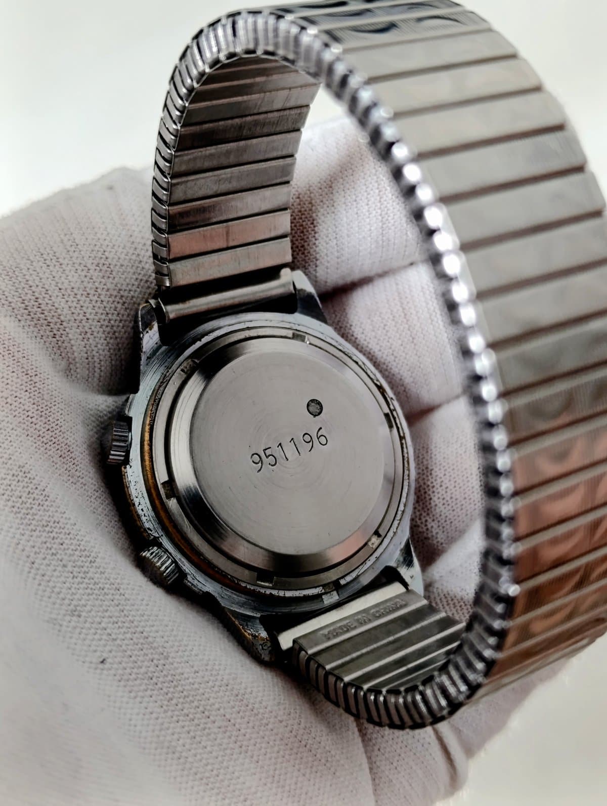 Vintage Poljot Alarm Watch USSR Mechanical 18 Jewels Soviet Wristwatch 1980s – thumbnail 8