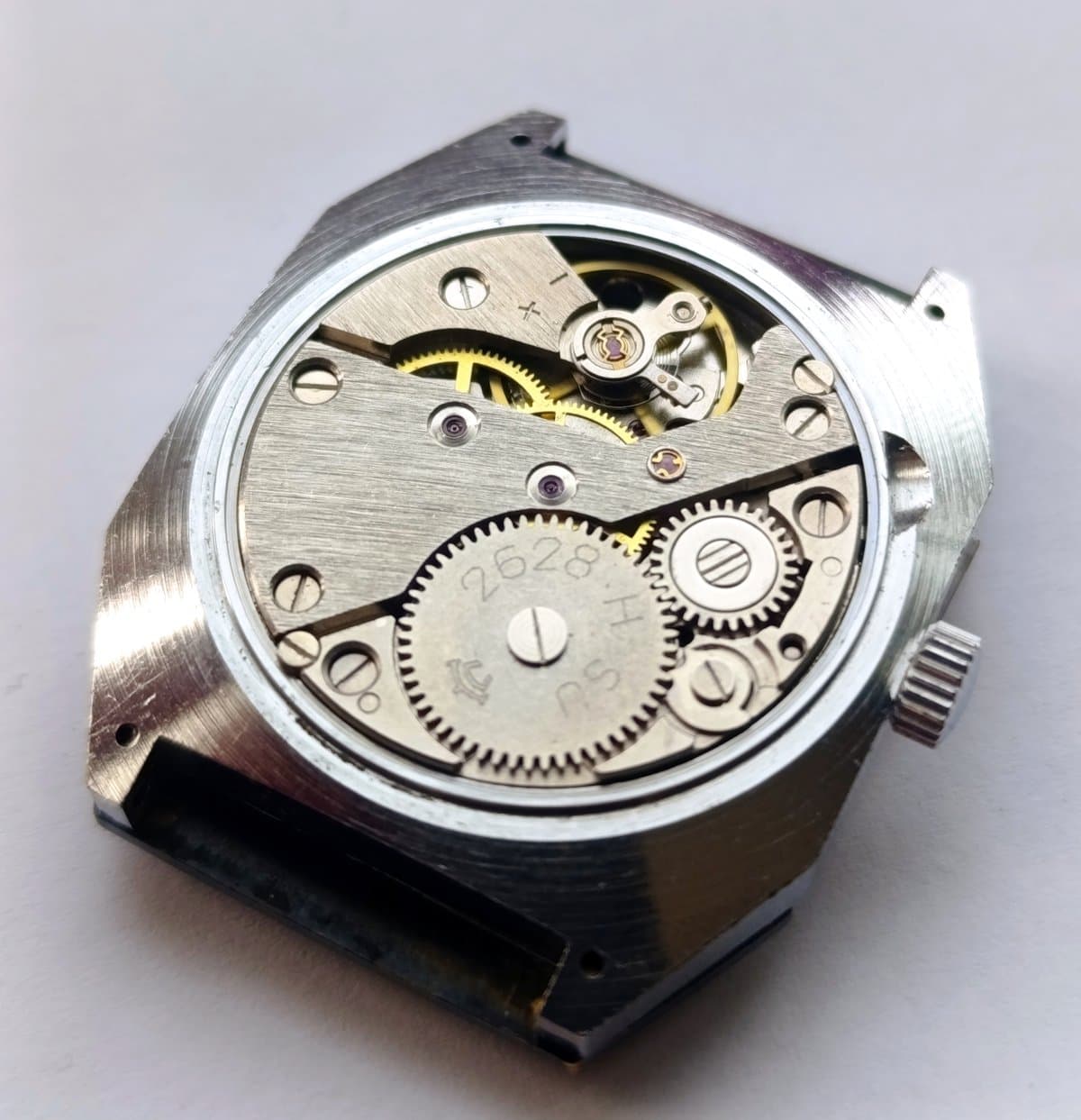 Vintage Russian Raketa Star Wars Watch Day Date Mechanical Wristwatch – thumbnail 2