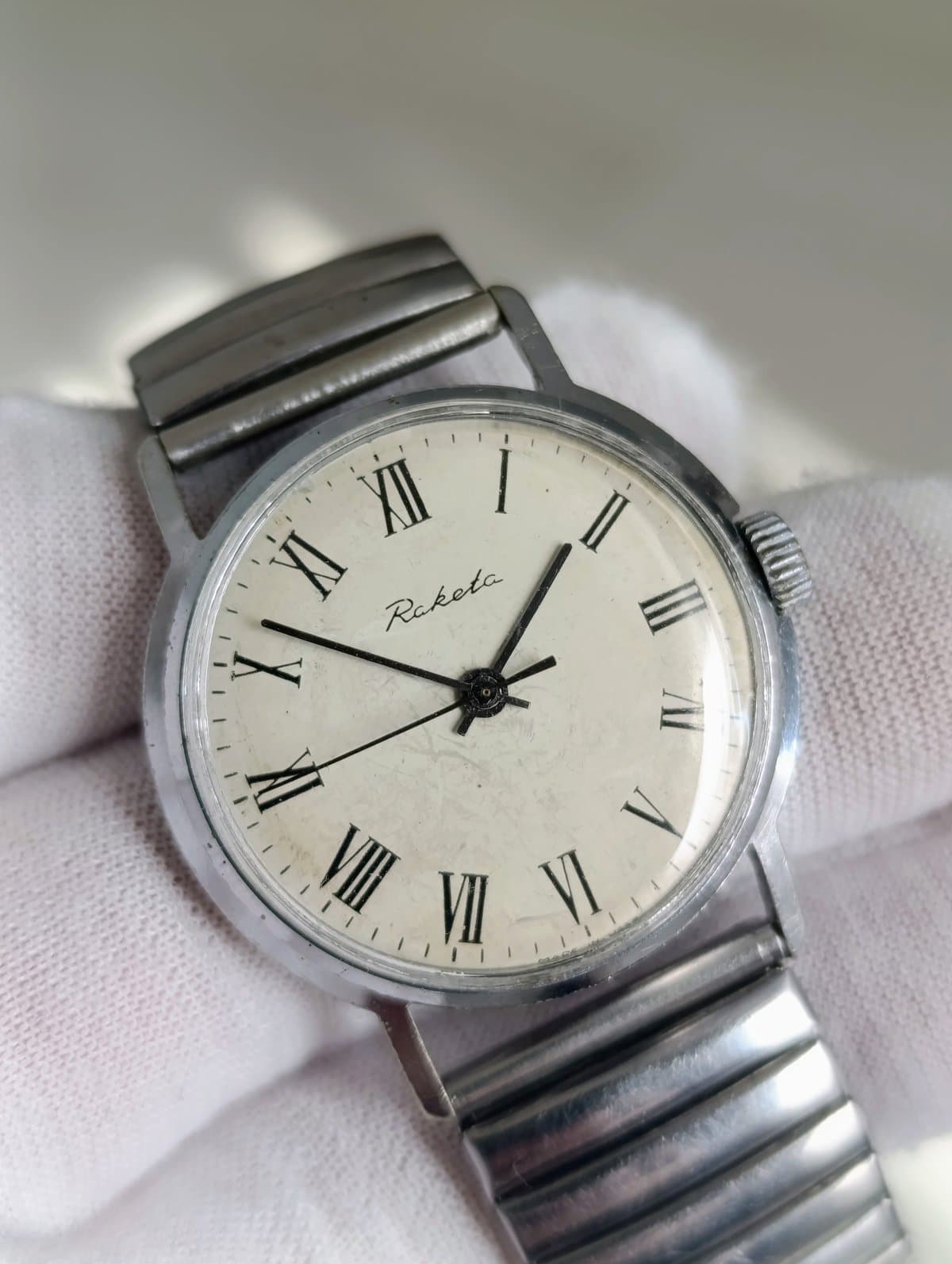 Vintage Raketa Soviet Watch Cal. 2609 16  Jewels Made in USSR 1970s – thumbnail 3