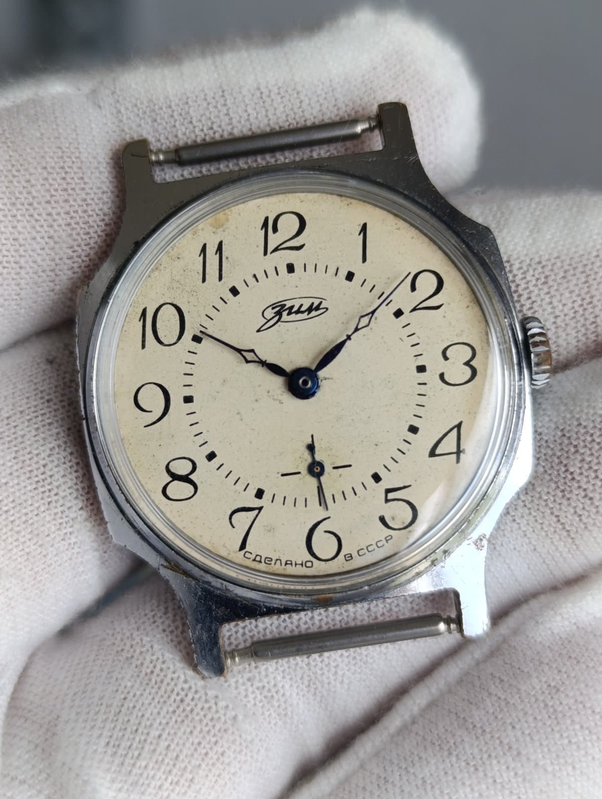Vintage ZIM Soviet Dress Watch – Caliber 2602 Small Seconds Freshly Serviced  – thumbnail 1