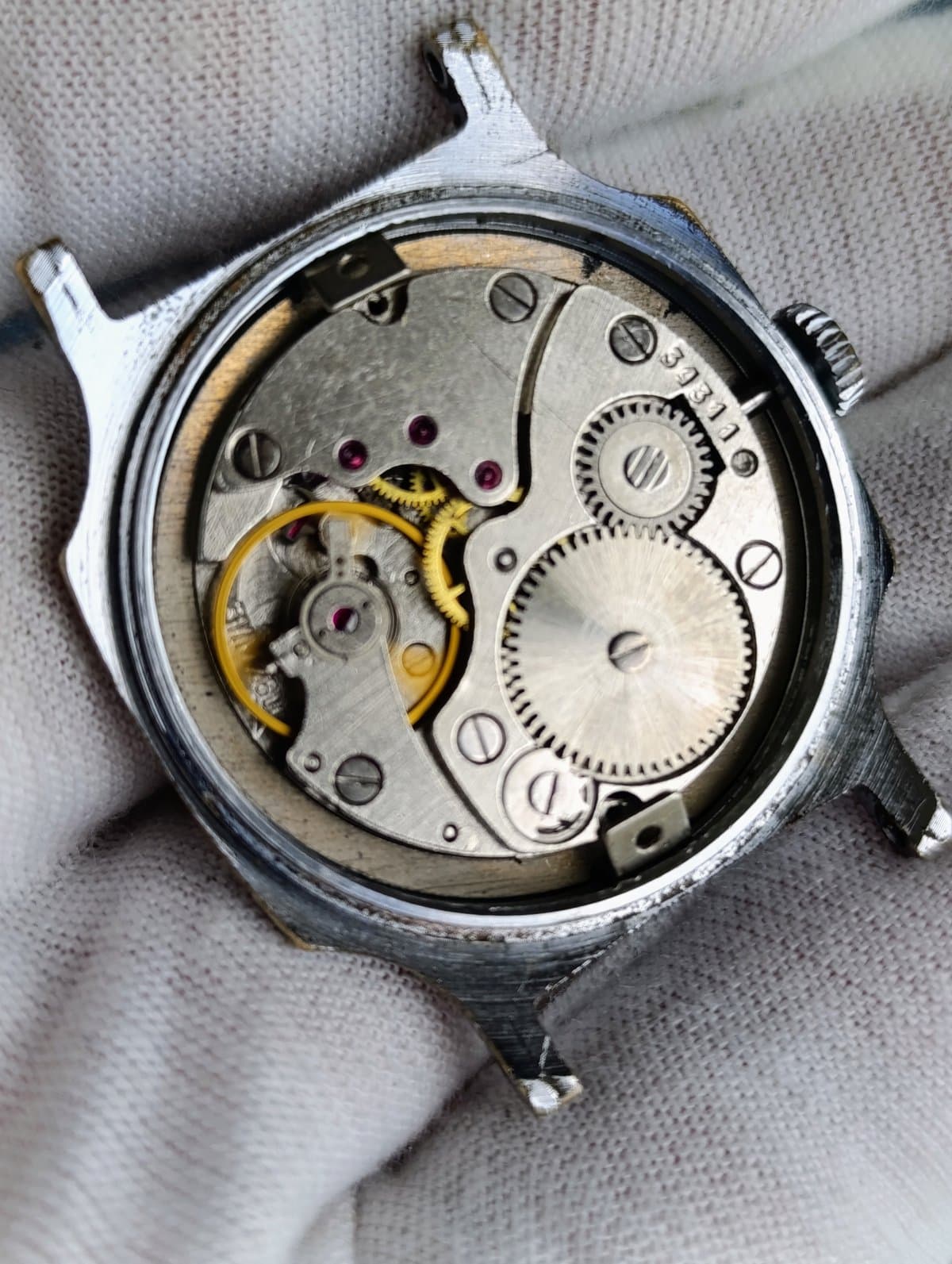 Vintage ZIM Soviet Dress Watch – Caliber 2602 Small Seconds Freshly Serviced  – thumbnail 2