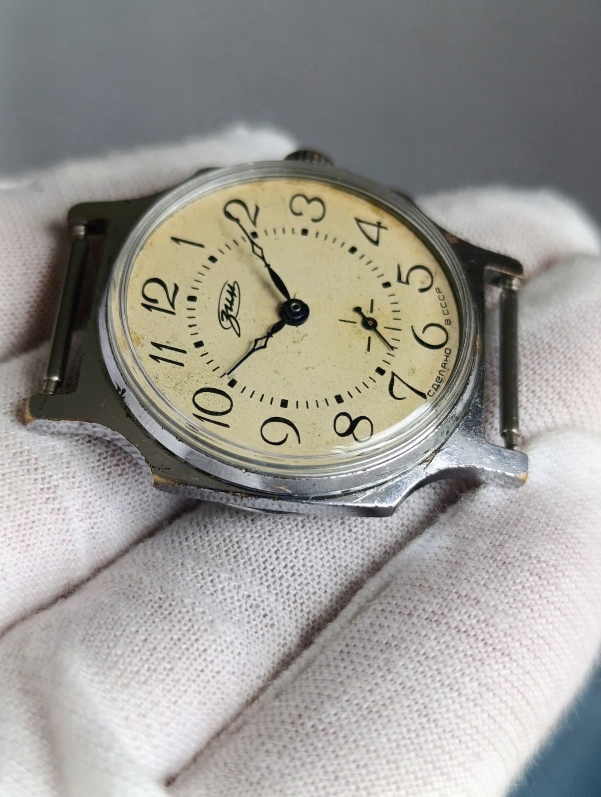 Vintage ZIM Soviet Dress Watch – Caliber 2602 Small Seconds Freshly Serviced  – thumbnail 3