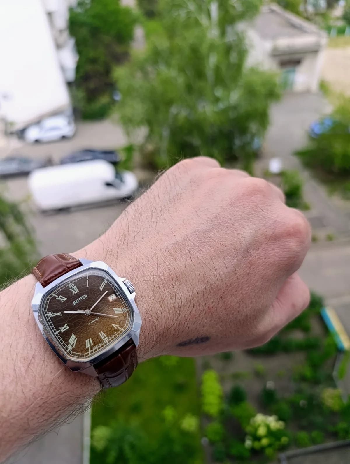 Vintage USSR Vostok Mechanical Watch Cal. 2414A Chistopol Watch Factory 1980s – thumbnail 10