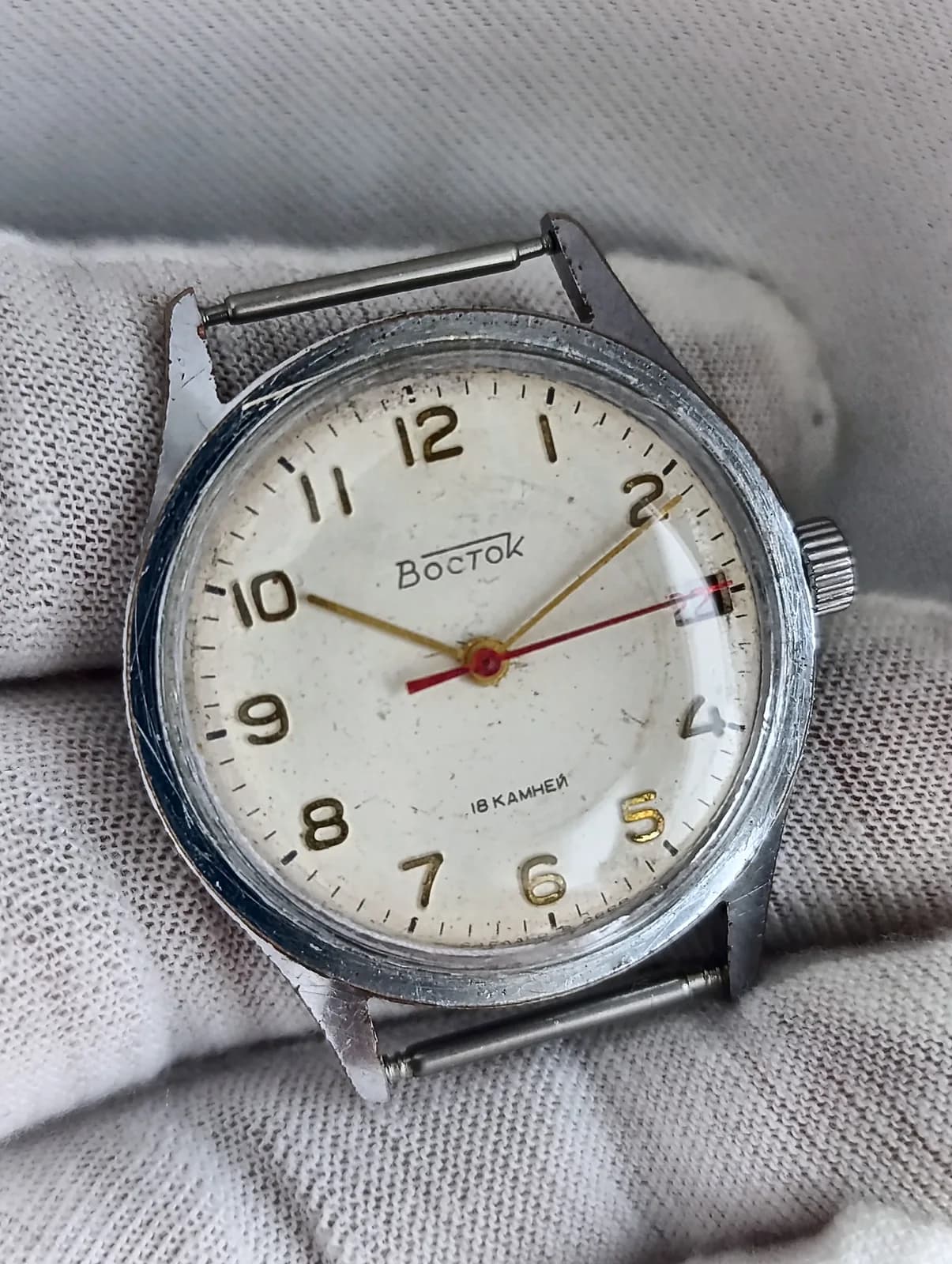 Vostok 2214 Soviet USSR Watch 1970s Chistopol Serviced – thumbnail 6
