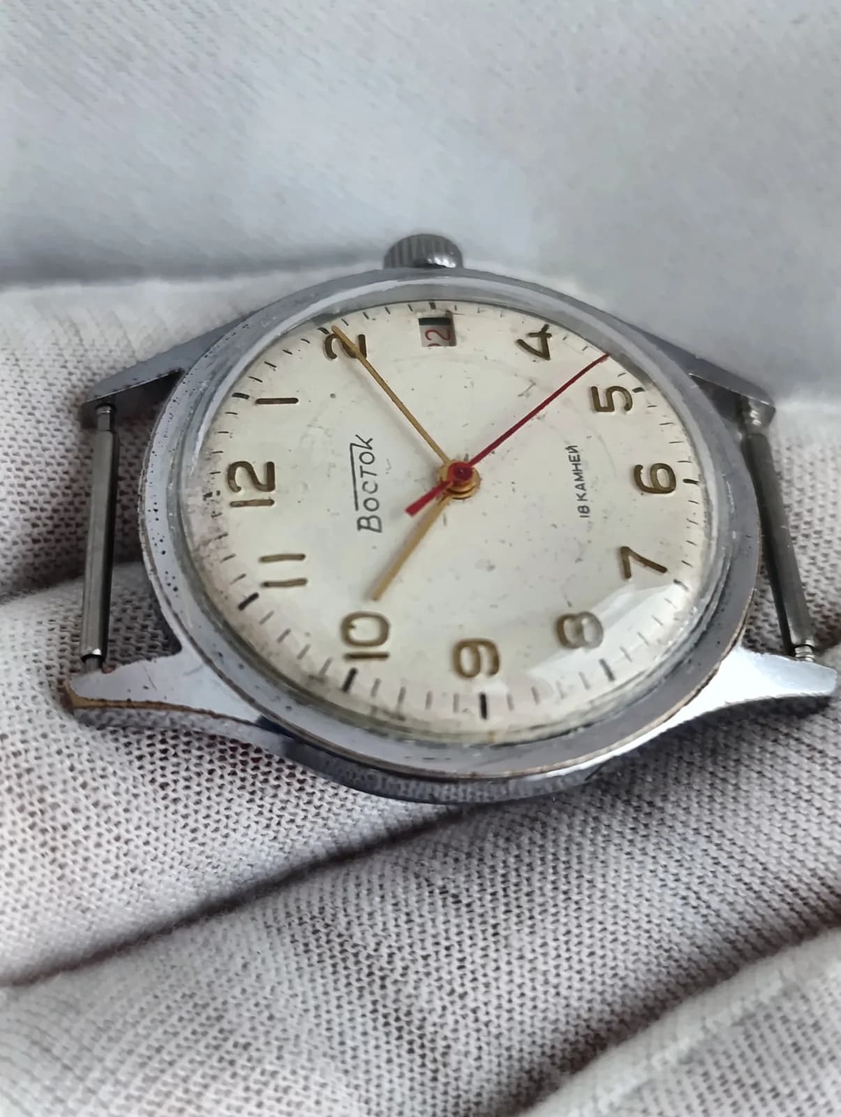Vostok 2214 Soviet USSR Watch 1970s Chistopol Serviced – thumbnail 9