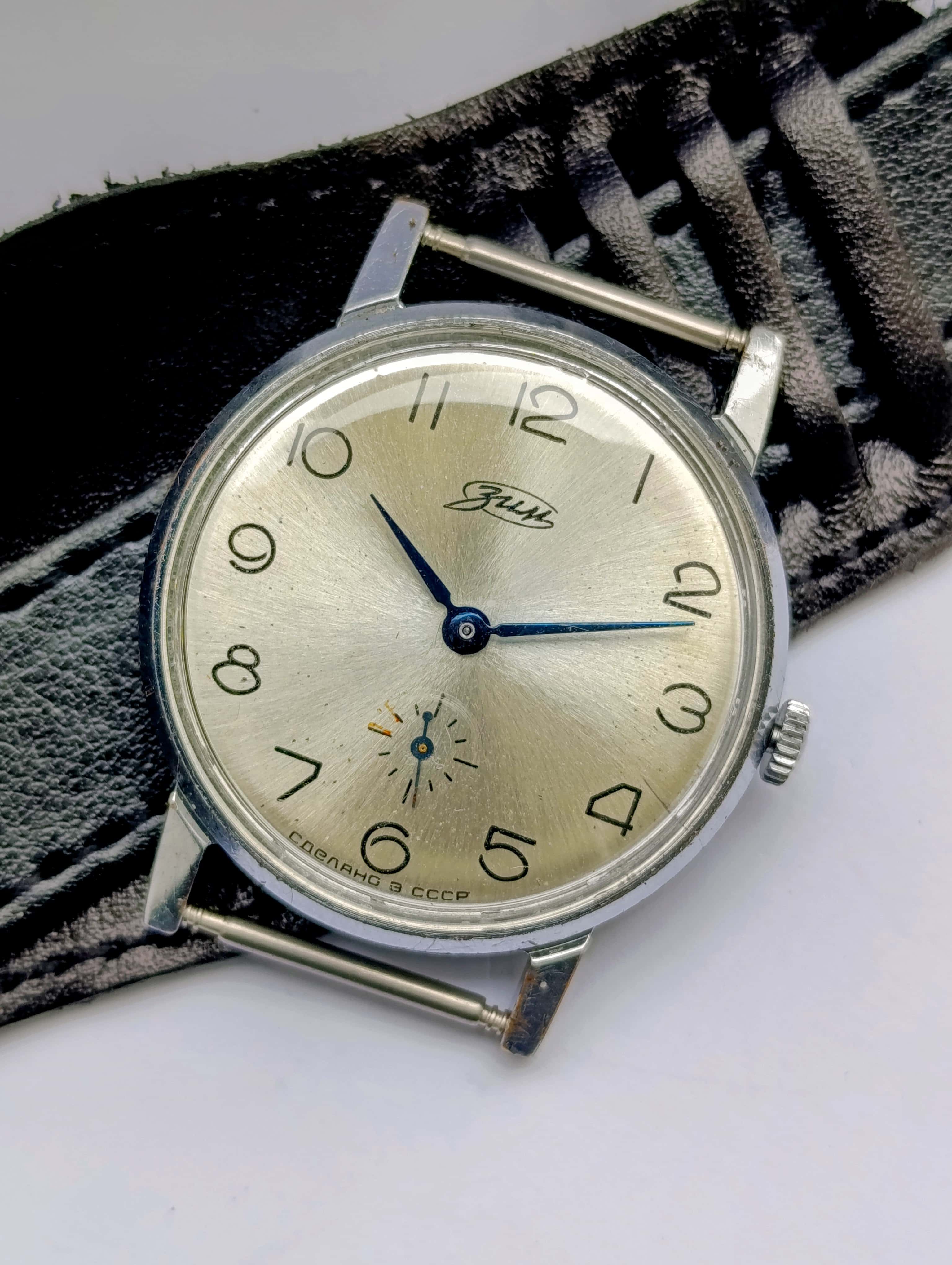 ZIM 2602 Soviet Watch 15 Jewels Maslennikov Watch Factory Made in USSR 1970s