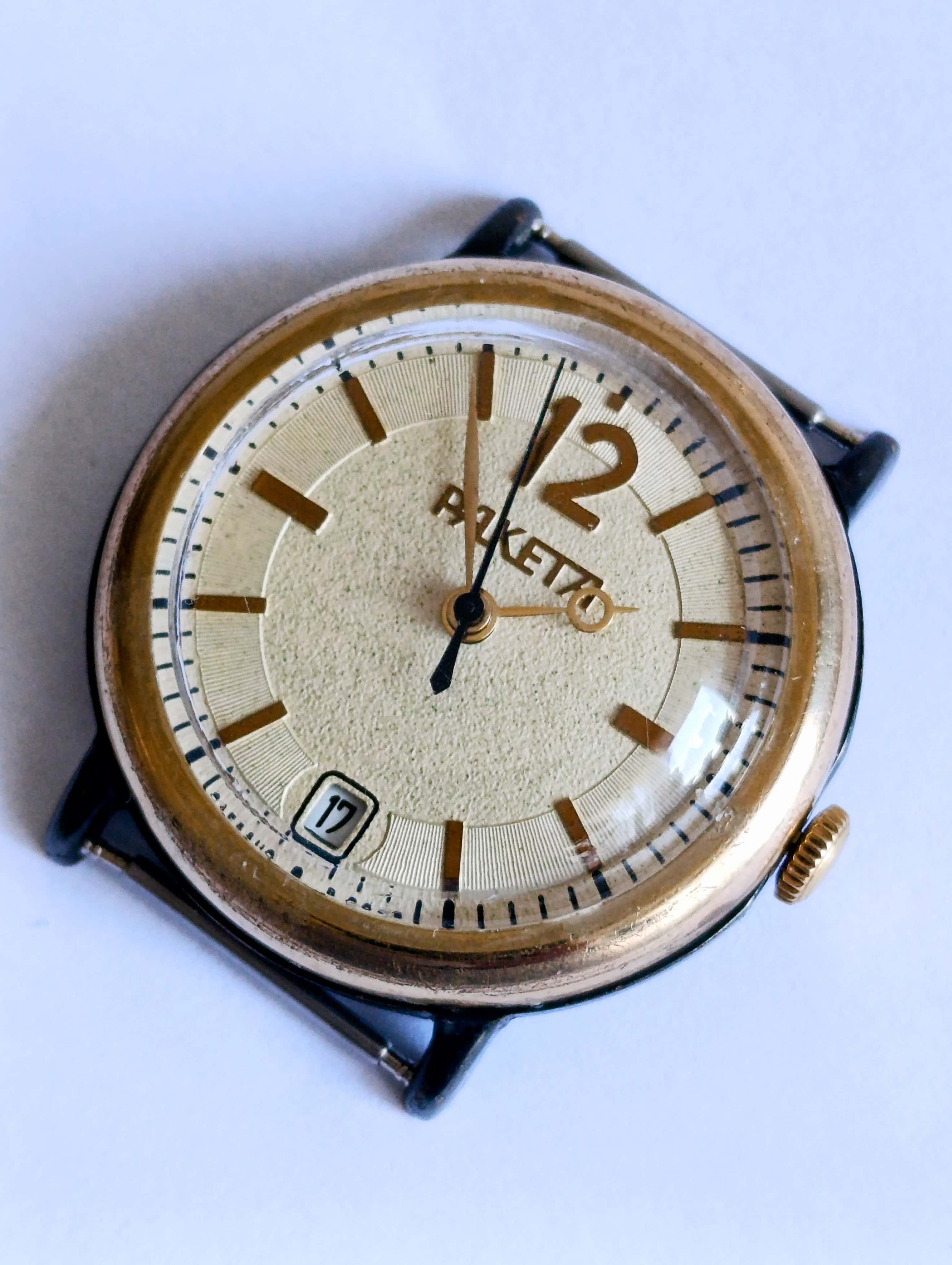 Vintage Raketa Watch Cal.: 2614.H 19 Jewels 1980s – Classic Soviet Timepiece