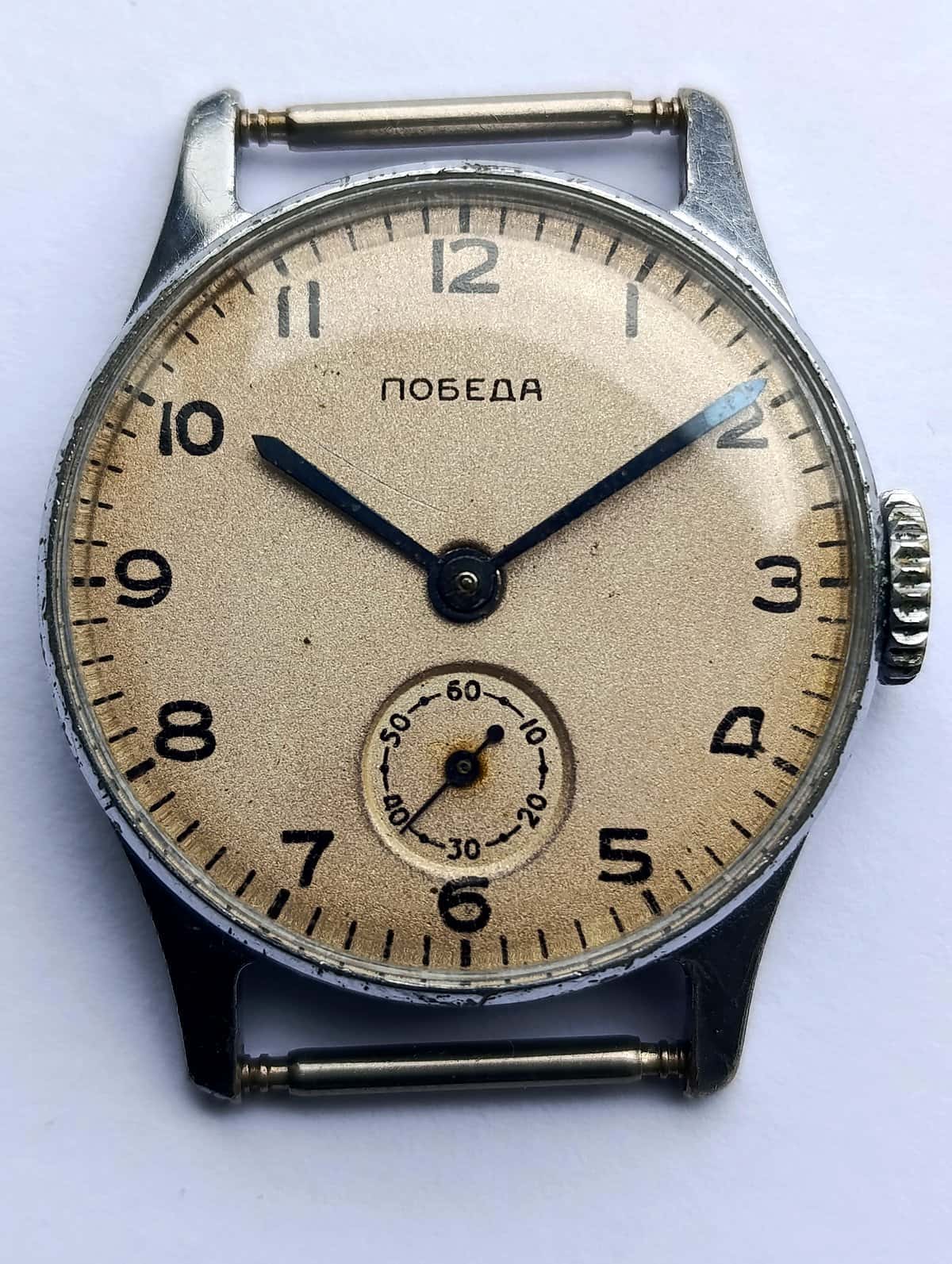 Vintage Soviet Watch Pobeda Cal.: 2602 Chistopol Watch Factory Made in USSR 1955