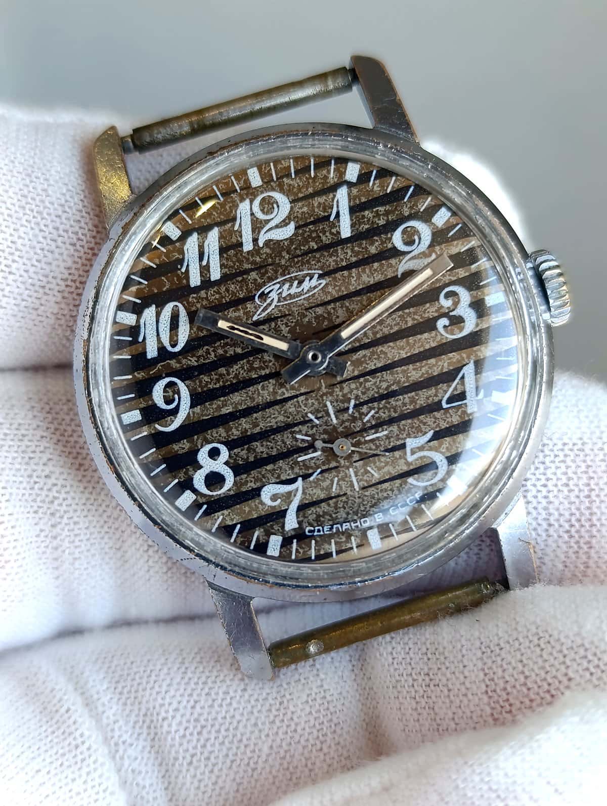 Vintage ZIM Soviet Mechanical Watch Cal. 2602 USSR 1980s Classic Men's Watch