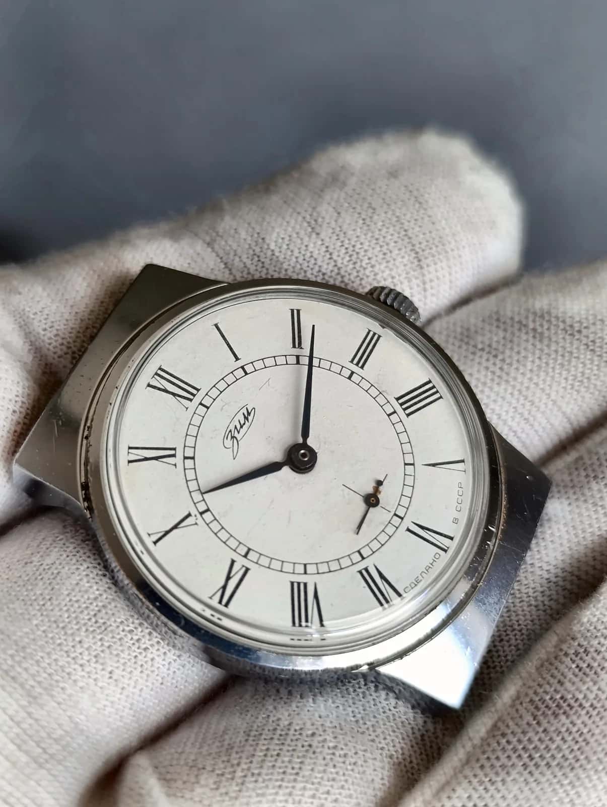 ZIM 2602 Soviet Mechanical Watch USSR 1980s 15 Jewels