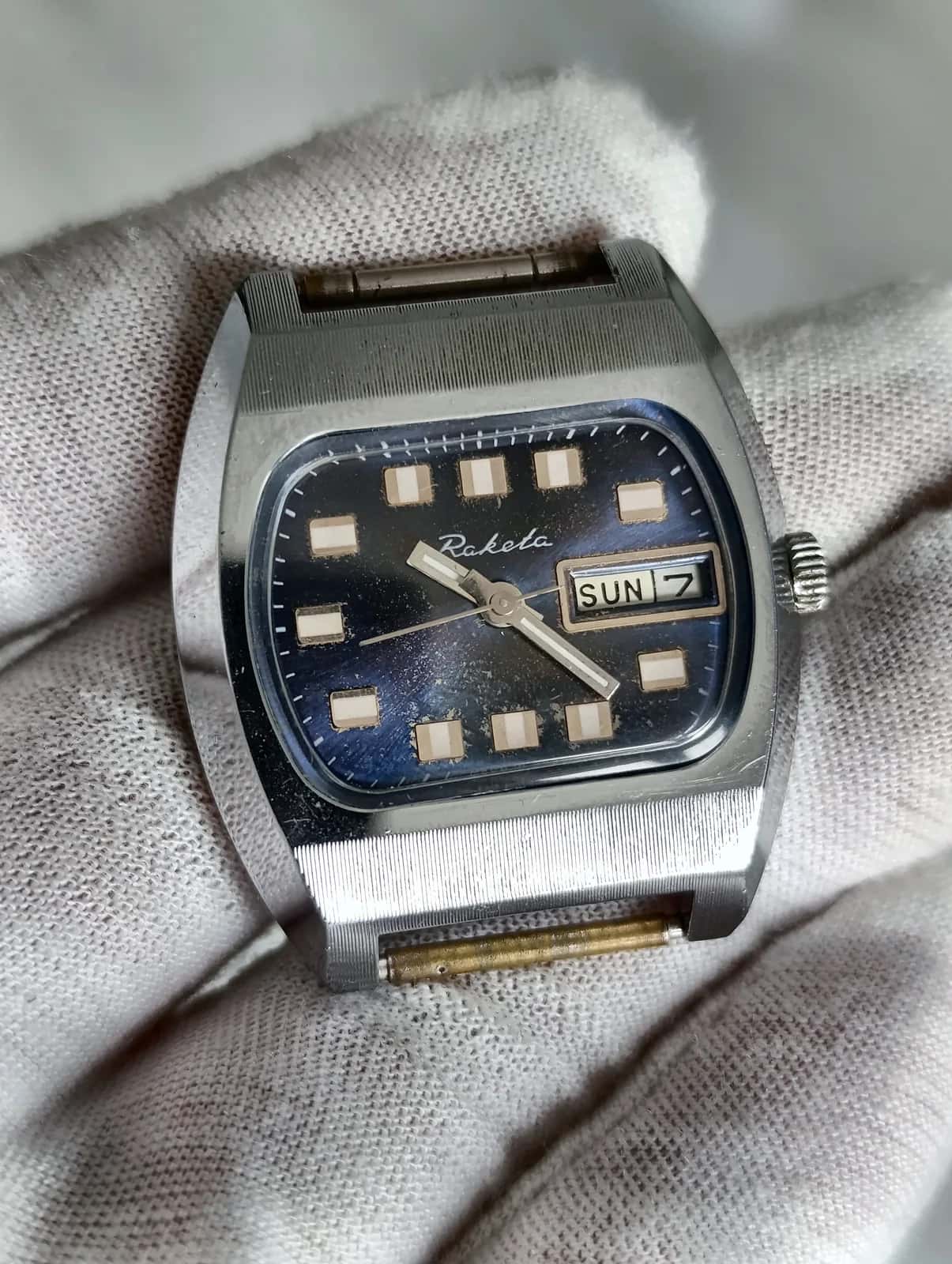 Raketa Biker 2628.H Soviet USSR Mechanical Watch 1980s